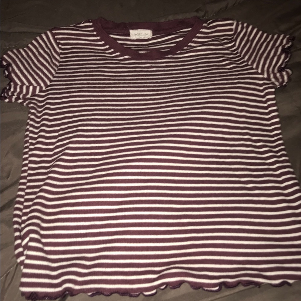 stripped cute shirt